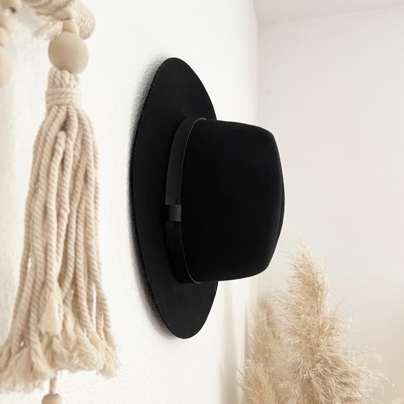 H&M Accessories - h&m wool black fedora hat